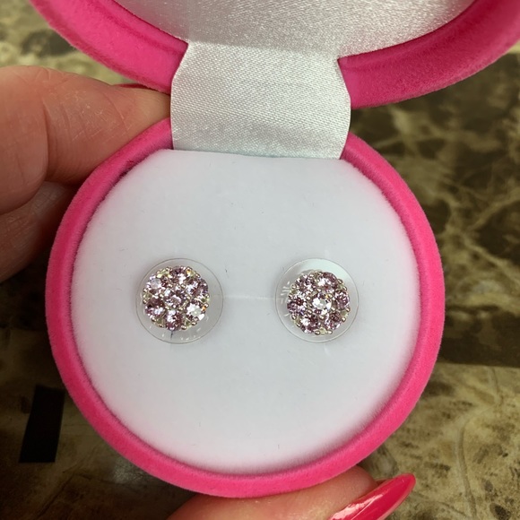 💜Swarovski Violet Crystal Earrings💜 - Picture 2 of 14